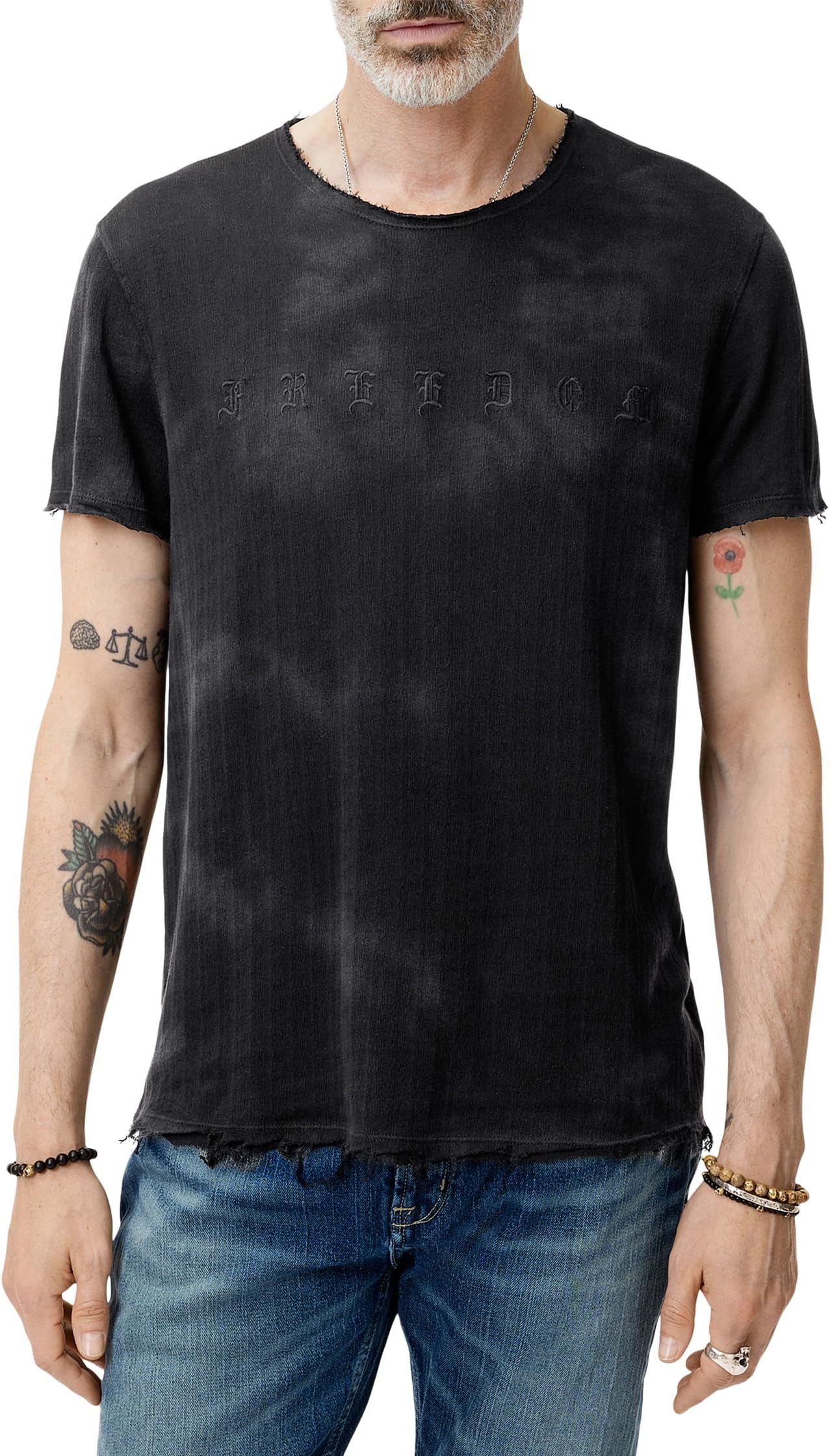 

Футболка John Varvatos Freedom Tee KG6931S25, черный