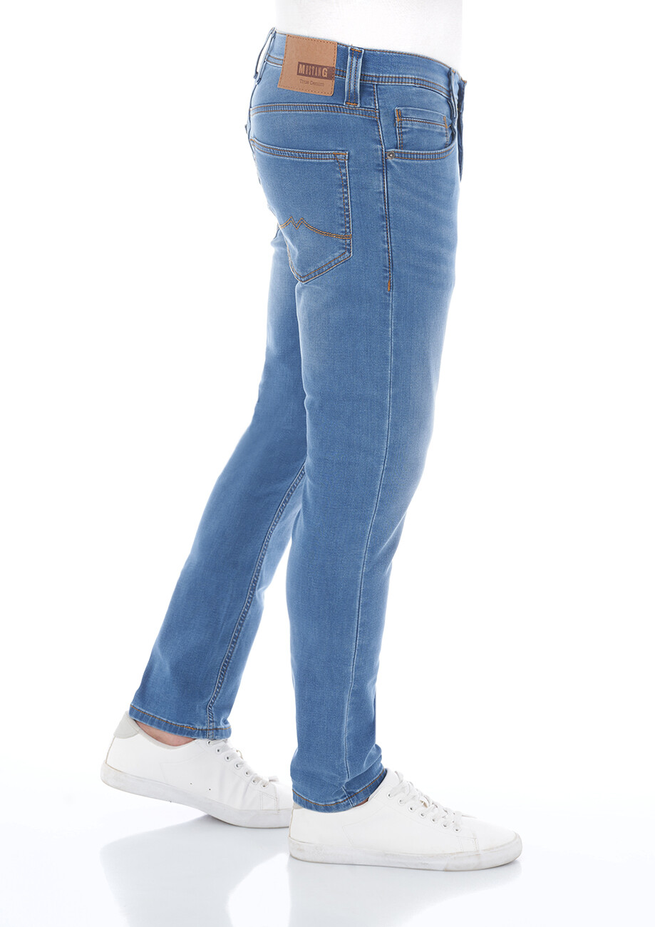 Джинсы Mustang Real X Oregon Tapered K tapered, синий — фото 3
