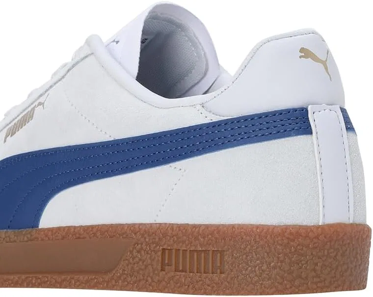 Кроссовки PUMA Unisex Club, Glacial Gray Dark Night Gold Blue — фото 4