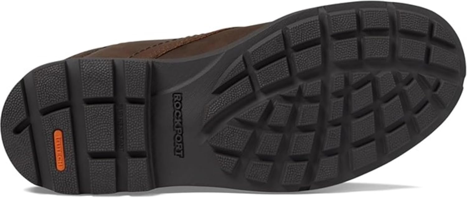 Мужские ботинки Rockport Rugged Bucks, водонепроницаемые, цвет Tan — фото 4