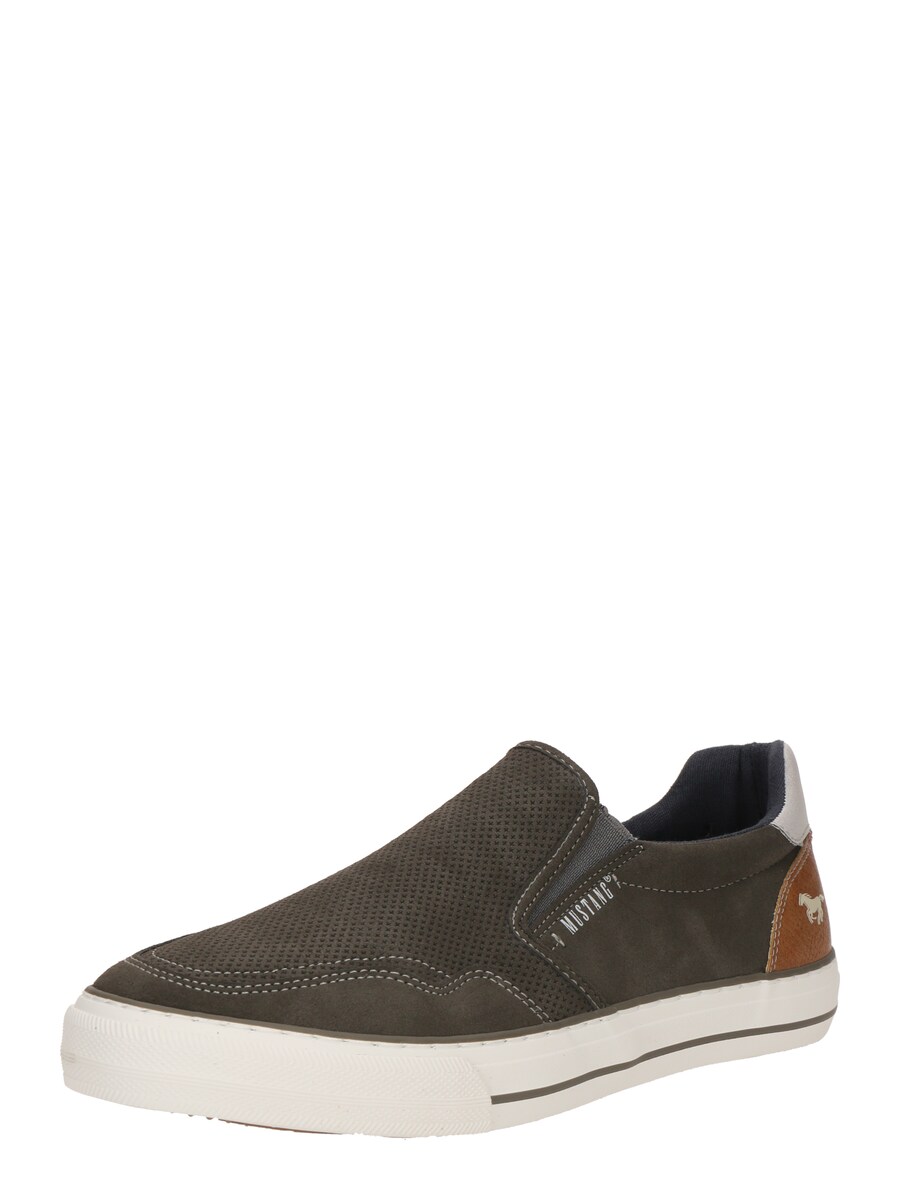 

Слипоны MUSTANG, цвет Light grey/Dark grey