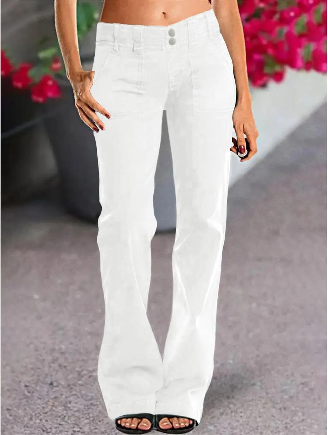 Джинсы Boot Cut для женщин High Waisted Flare — фото 2