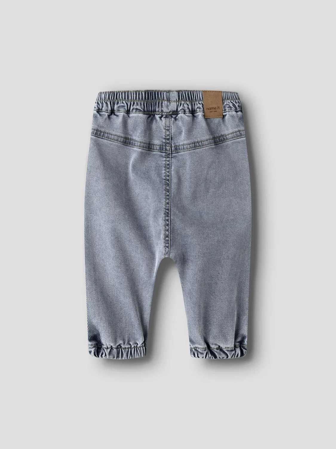 Джинсы tapered fit Name it, light blue denim — фото 2