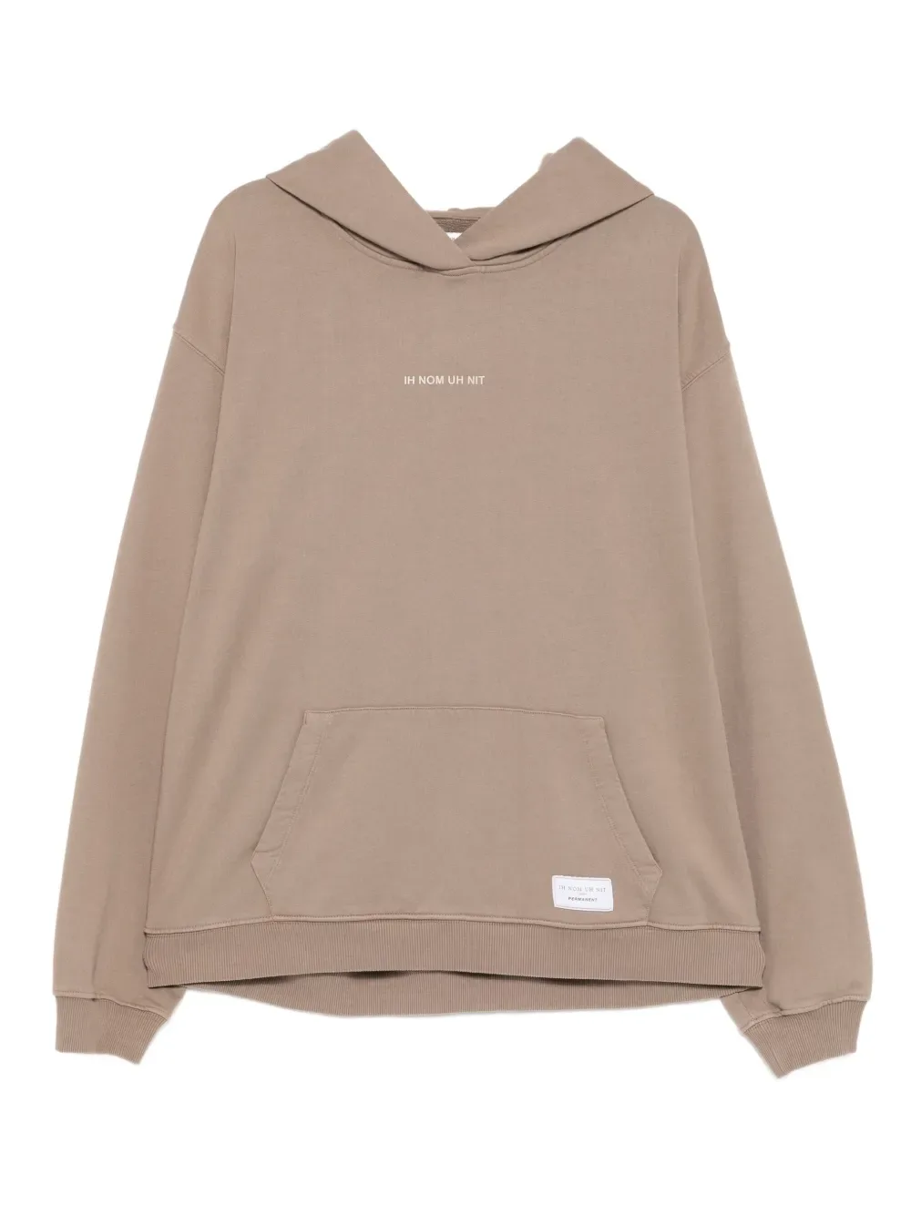 

Худи с логотипом Ih Nom Uh Nit, коричневый