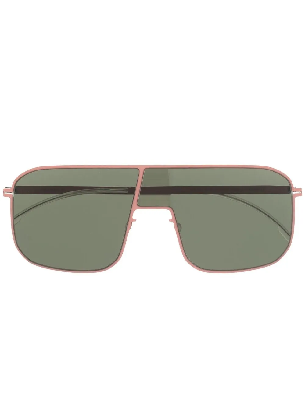 

Солнцезащитные очки Studio в массивной оправе Mykita, розовый