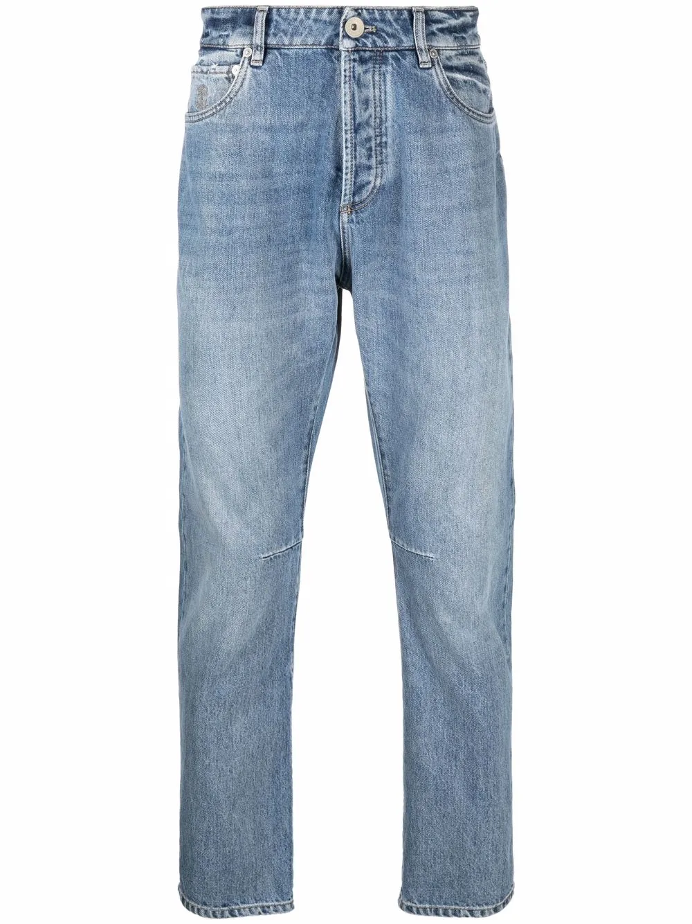 

Узкие джинсы Brunello Cucinelli, синий