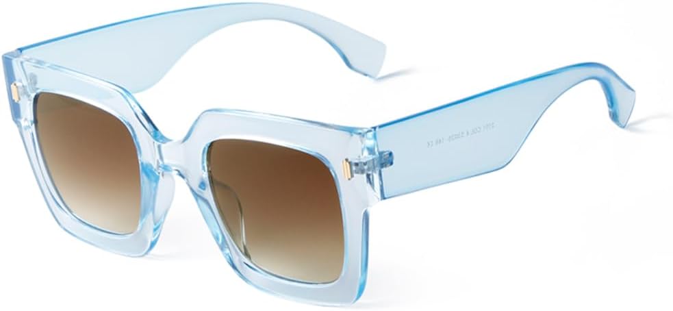 

Солнцезащитные очки с защитой от УФ-излучения UV400 | Синяя оправа с заклепками в форме «кошачьих глаз» | Линзы ярких цветов для занятий спортом на открытом воздухе и вождения DSVIGF, 08