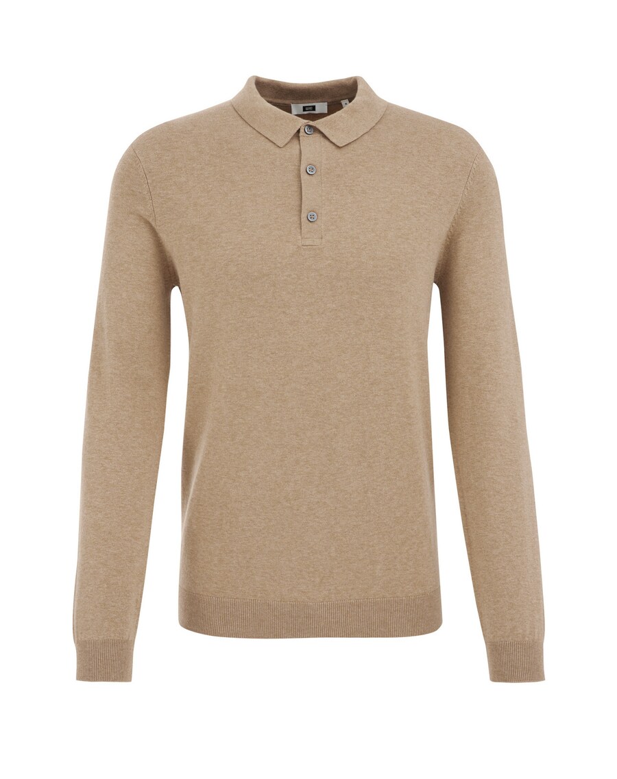 

Свитер с v-образным вырезом WE Fashion Sweater, песочный