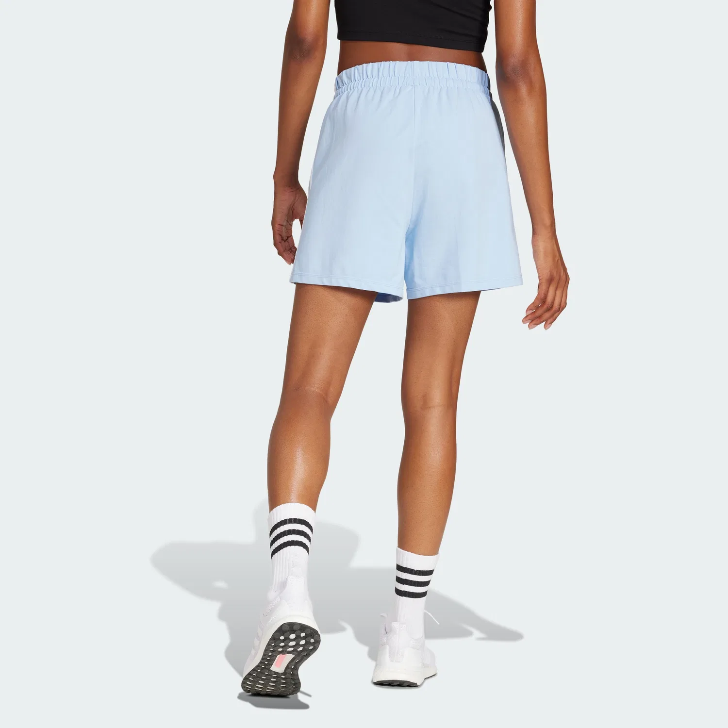 Женские хлопковые шорты Essential 3s от Adidas — фото 2
