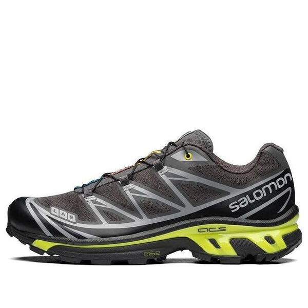 

Кроссовки xt-6 'brown neon green' 416870 Salomon, черный