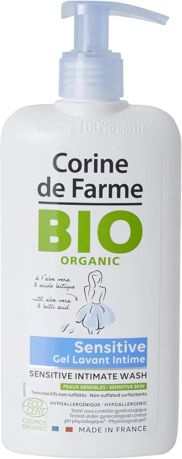 Органический интимный гель CORINE DE FARME Unisex Organic Sensitive, 250 мл Corine De Farme