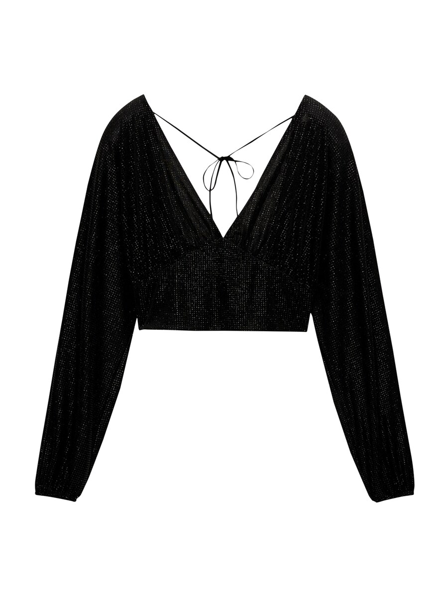 

Блузка Pull&Bear, черный