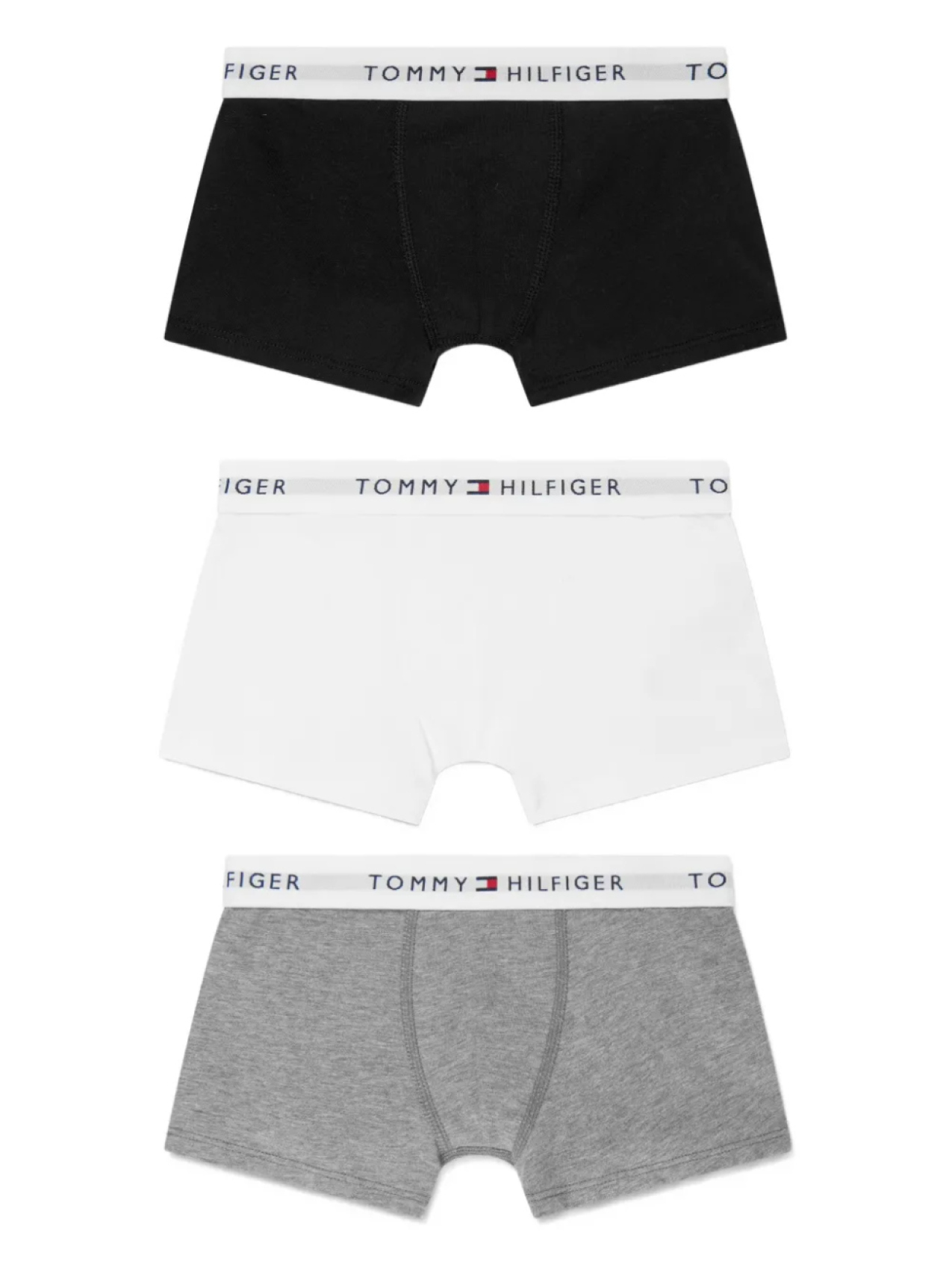 

Боксеры с логотипом на поясе (упаковка из трех шт.) Tommy Hilfiger Junior, белый