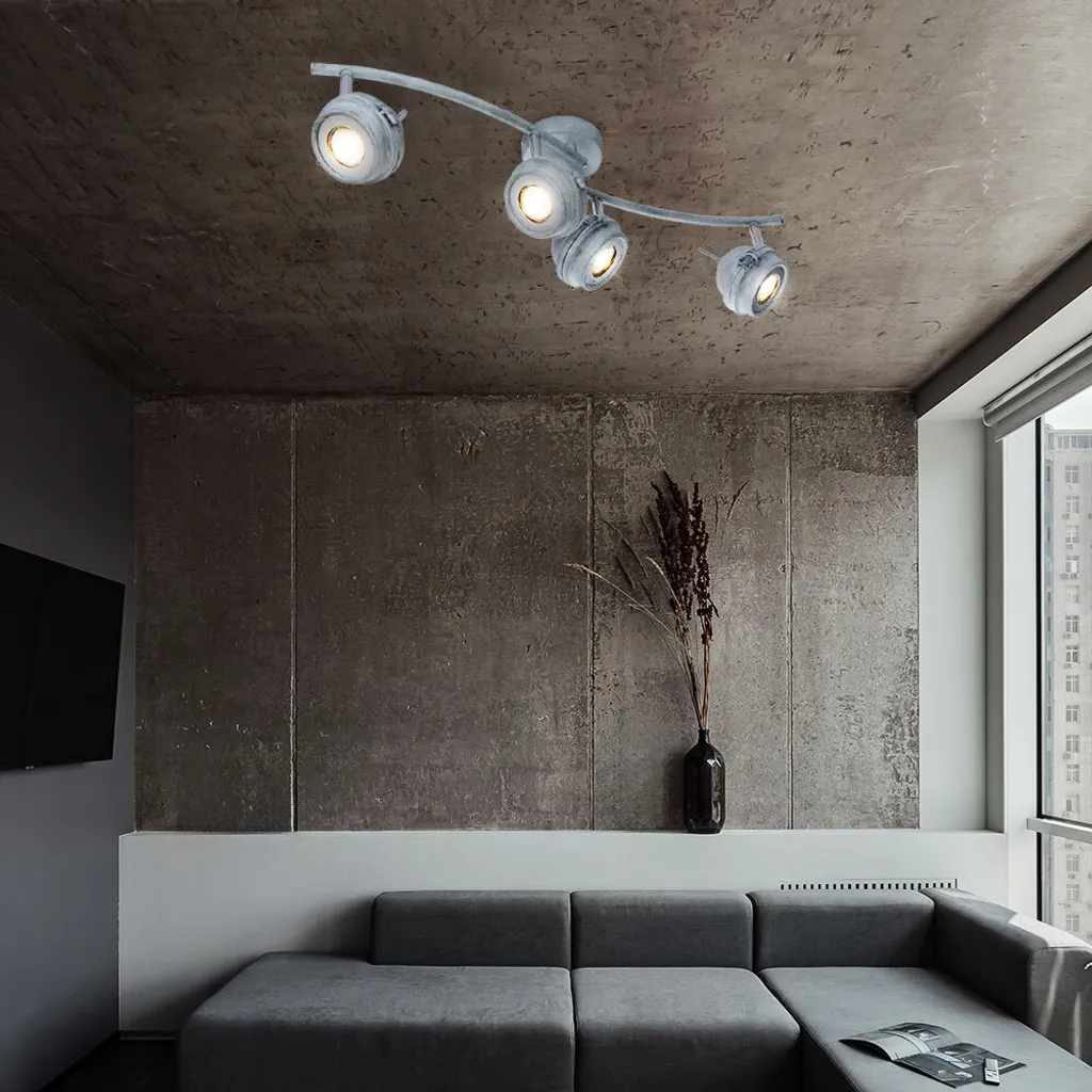 

Светодиодный потолочный светильник Globo Lighting, серый