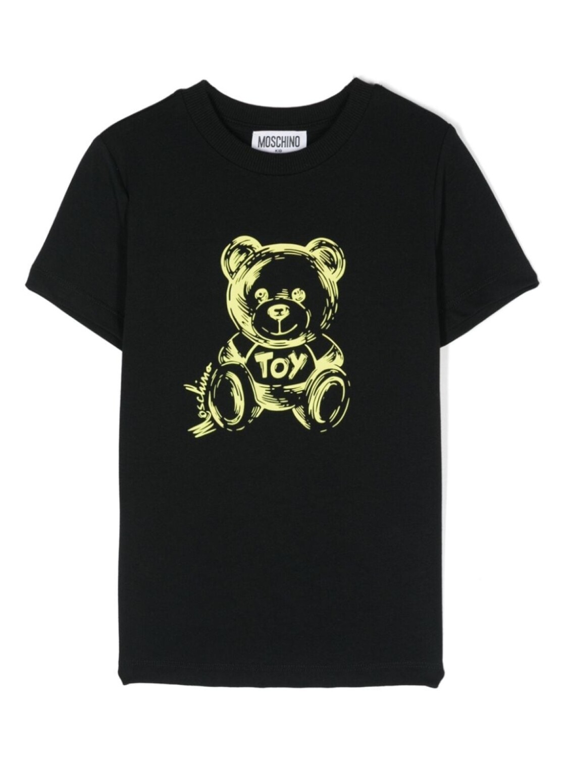 

Moschino Kids футболка Teddy Bear, черный