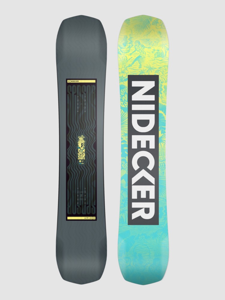 

Детский сноуборд Nidecker Youth Sensor 2025 Kids Snowboard, multicolor