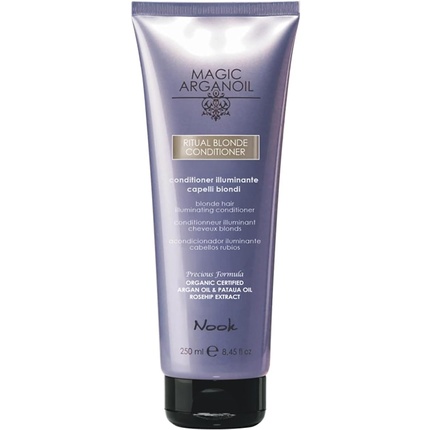 

Кондиционер-бальзам Ritual Blonde Illuminante с волшебным аргановым маслом 250 мл Nook