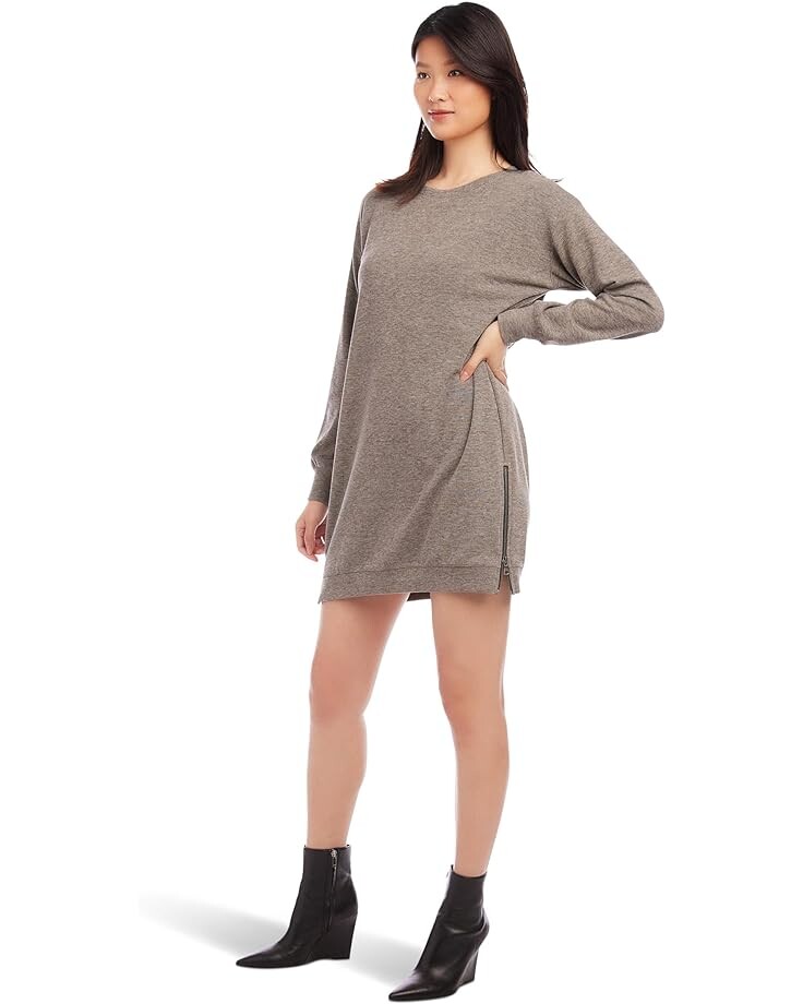 

Платье Karen Kane Zipper Detail Dress, цвет Taupe