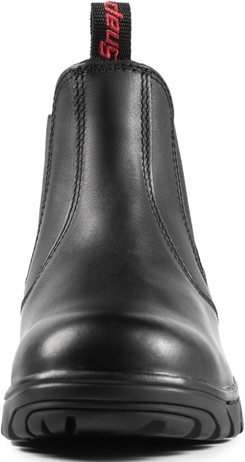 Мужские ботинки Slip On Chelsea, полноразмерная кожи, противоскользящая резиновая подошва 3485ST-3485NST Defencas, 3485nst, 6\" Soft Toe — фото 4