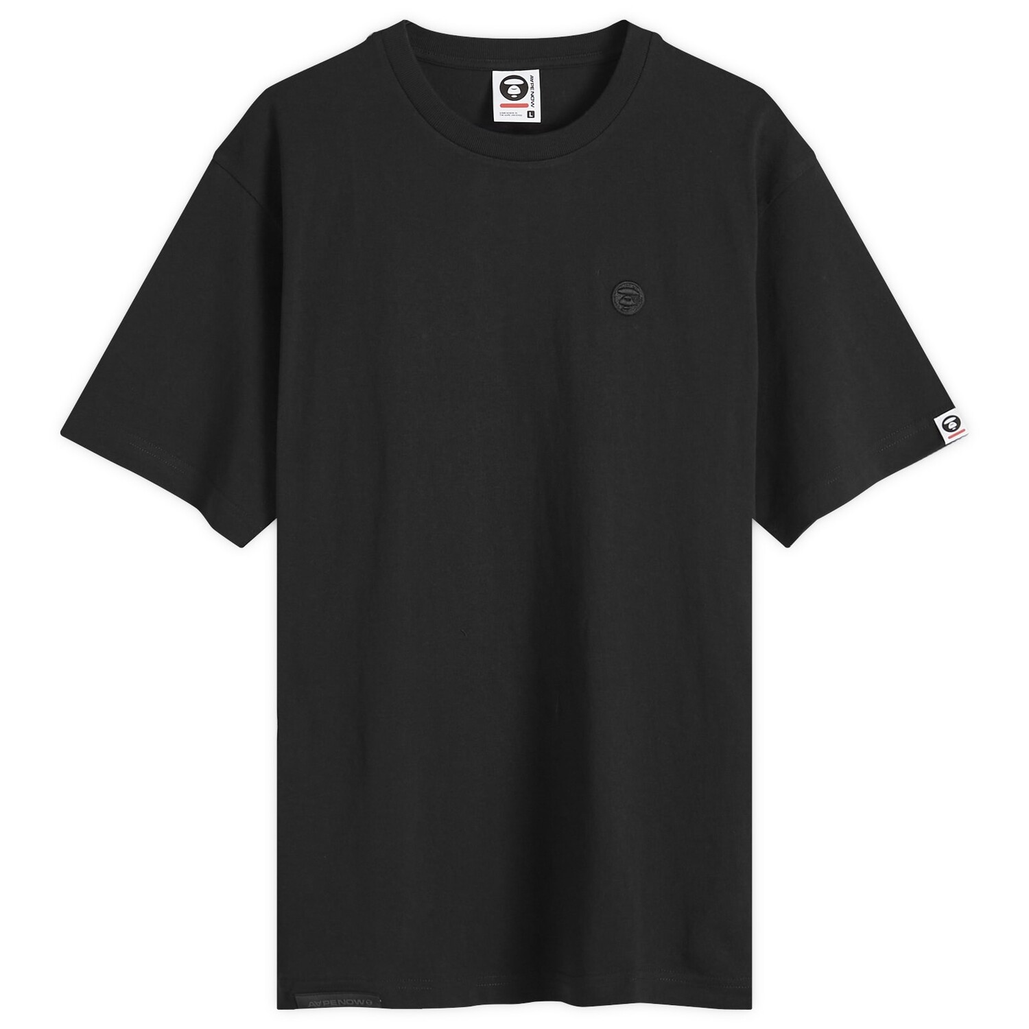 

Футболка Aape One Point T-Shirt, черный