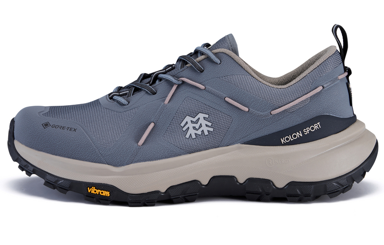 

Кроссовки Rockridge Outdoor мужские низкие дымчато-серые AS, угольно-серые CI, лесной зелёные FO KOLON SPORT