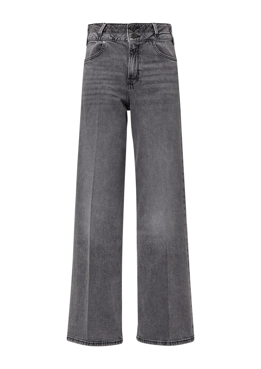 

Джинсы с широкими штанинами s.Oliver Suri, Grey denim