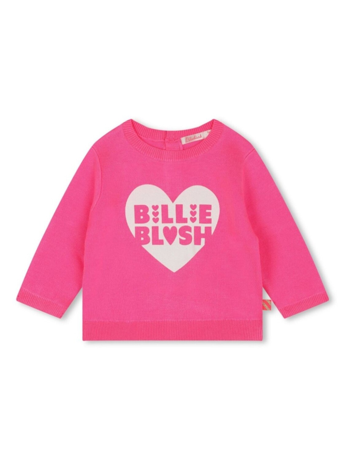 

Джемпер с логотипом Billieblush, розовый