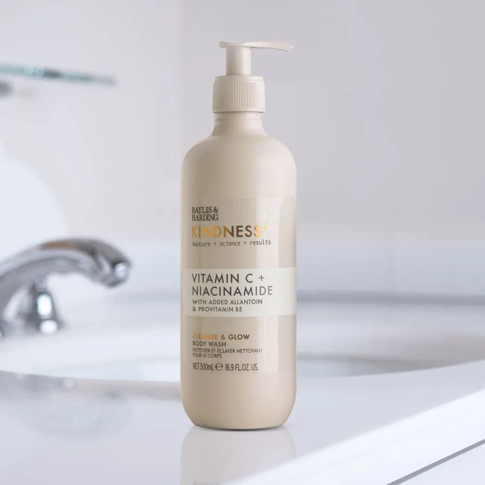 Гель для душа Baylis & Harding Kindness + с витамином C и ниацинамидом, аромат апельсина и манго, 500 мл Baylis & Harding — фото 4