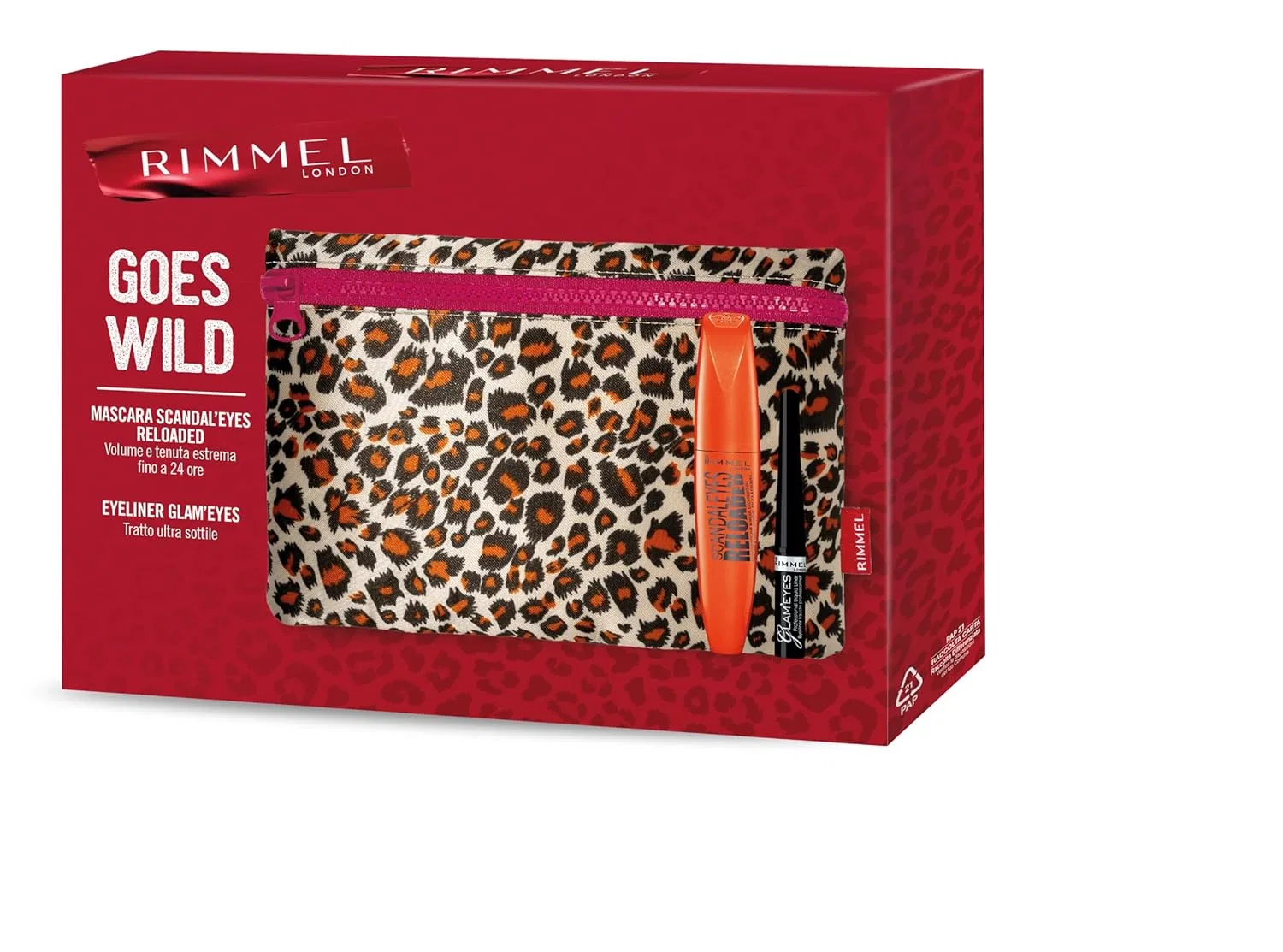 Набор косметики «Rimmel Goes Wild» с тушью и подводкой от Rimmel London Rimmel