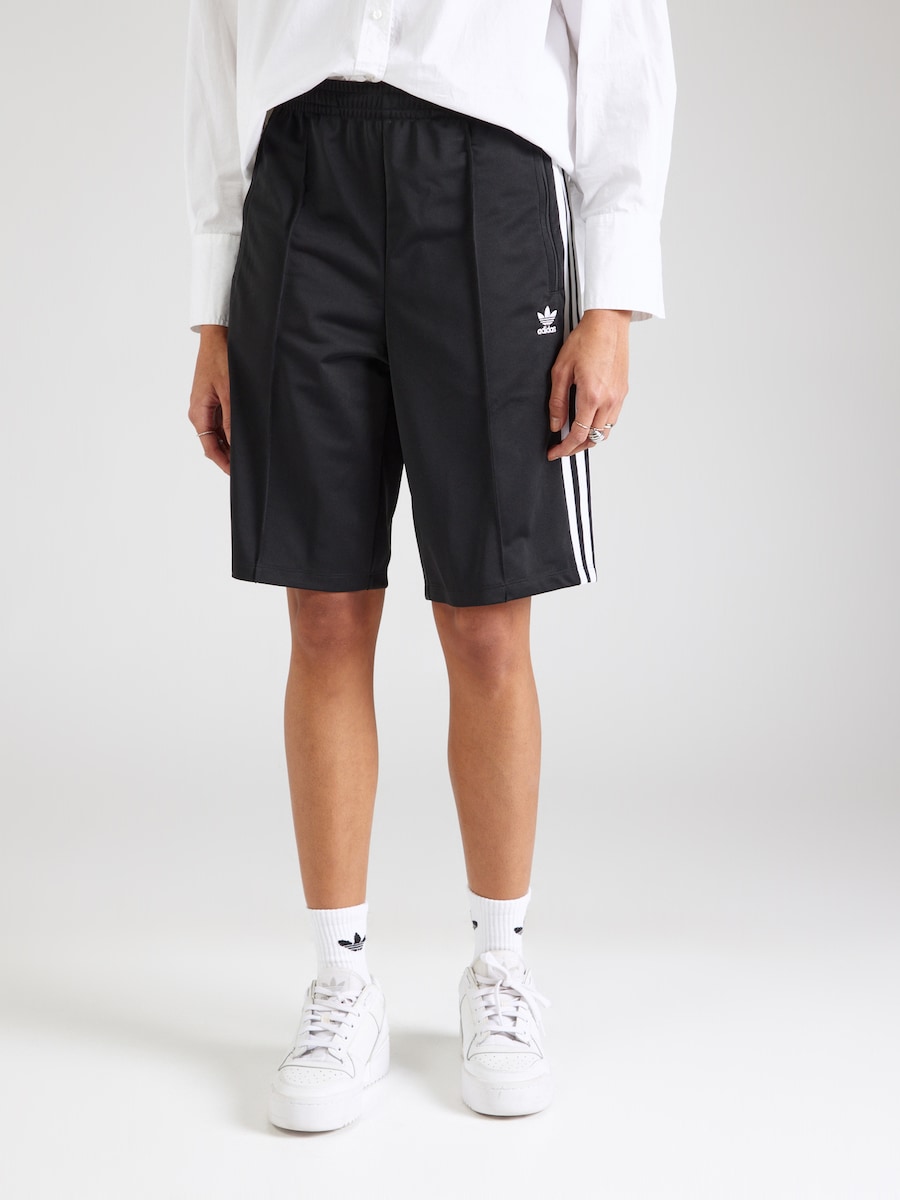 Брюки свободного кроя ADIDAS ORIGINALS Adicolor Firebird, черный — фото 2
