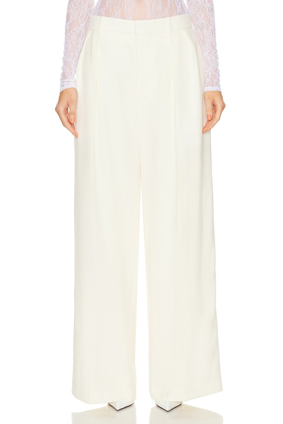 

Брюки Wardrobe.Nyc Evening Trouser, белый