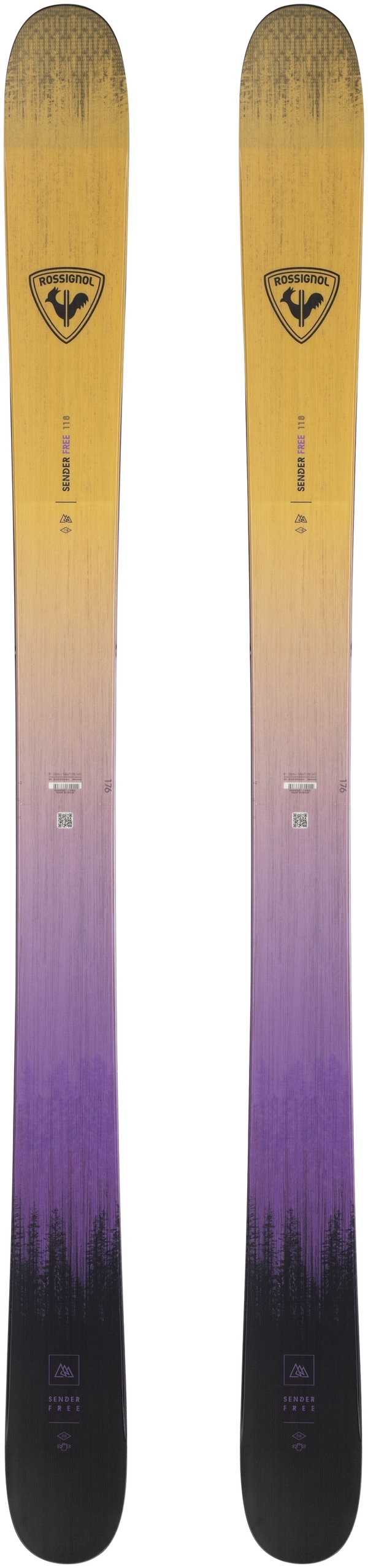 

Новые лыжи Rossignol Sender Free 118 186 см, 2026 год выпуска