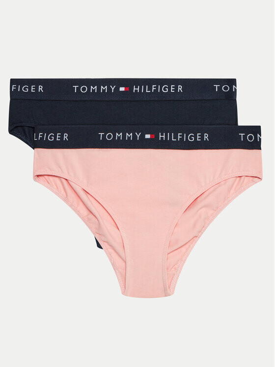 

Комплект из 2 классических женских трусов Tommy Hilfiger, мультиколор