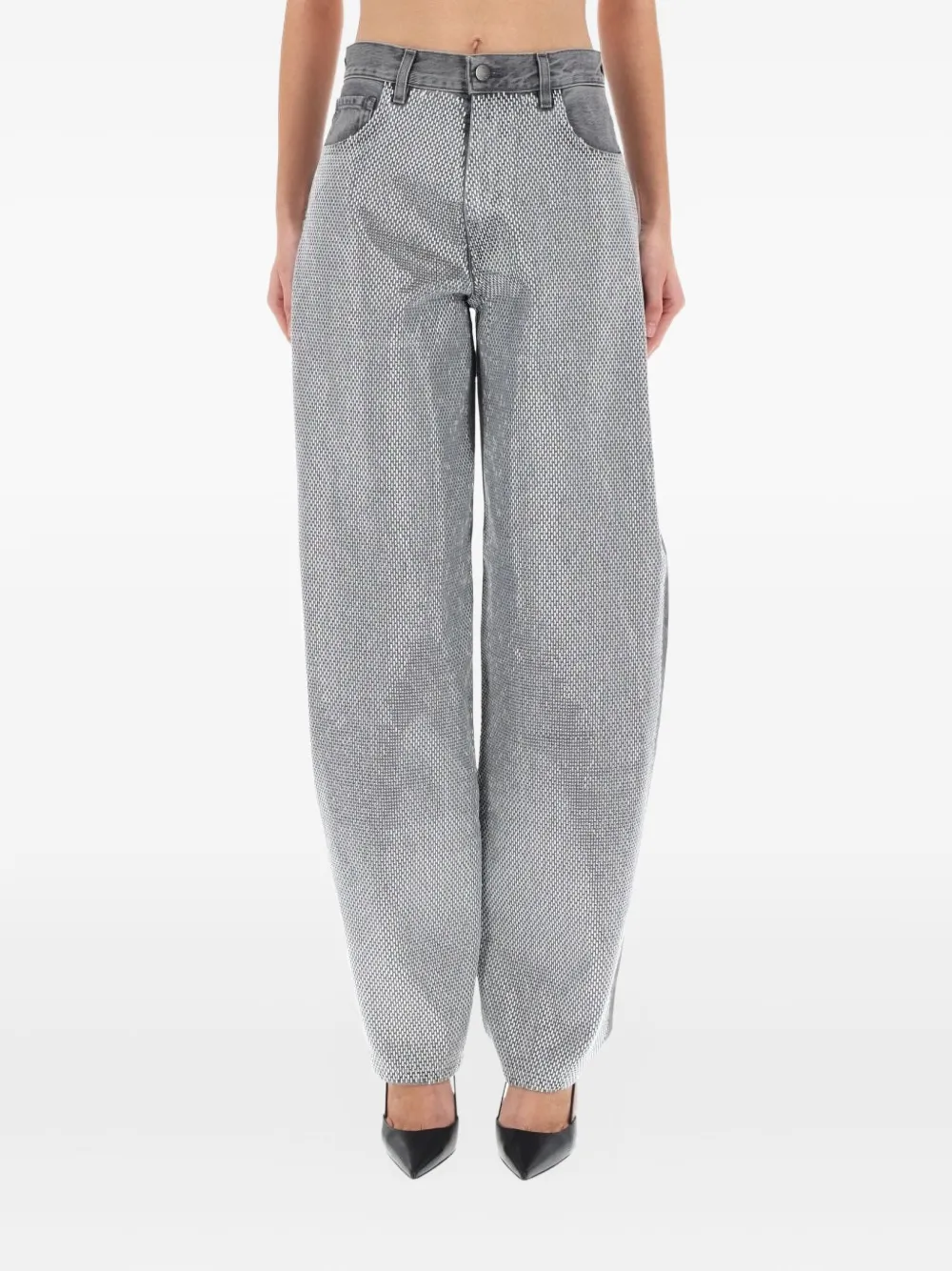 

Широкие джинсы Haikure, серый