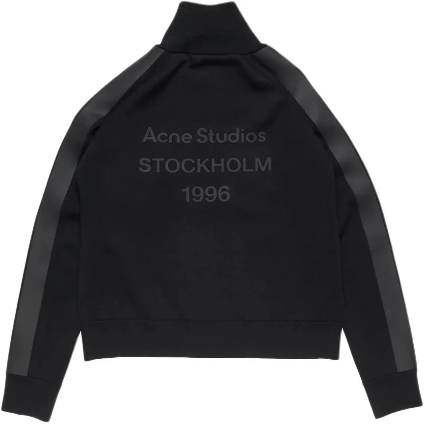 Свитшот с логотипом Acne Studios, черный