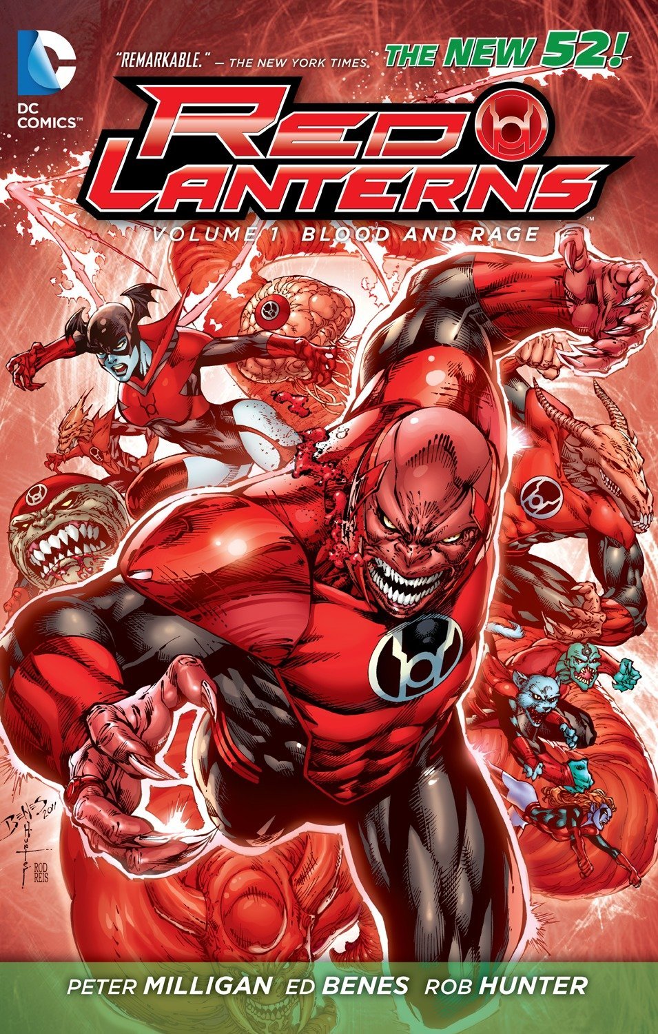 

Red Lanterns Vol. 1: Blood and Rage (The New 52) (DC Comics)