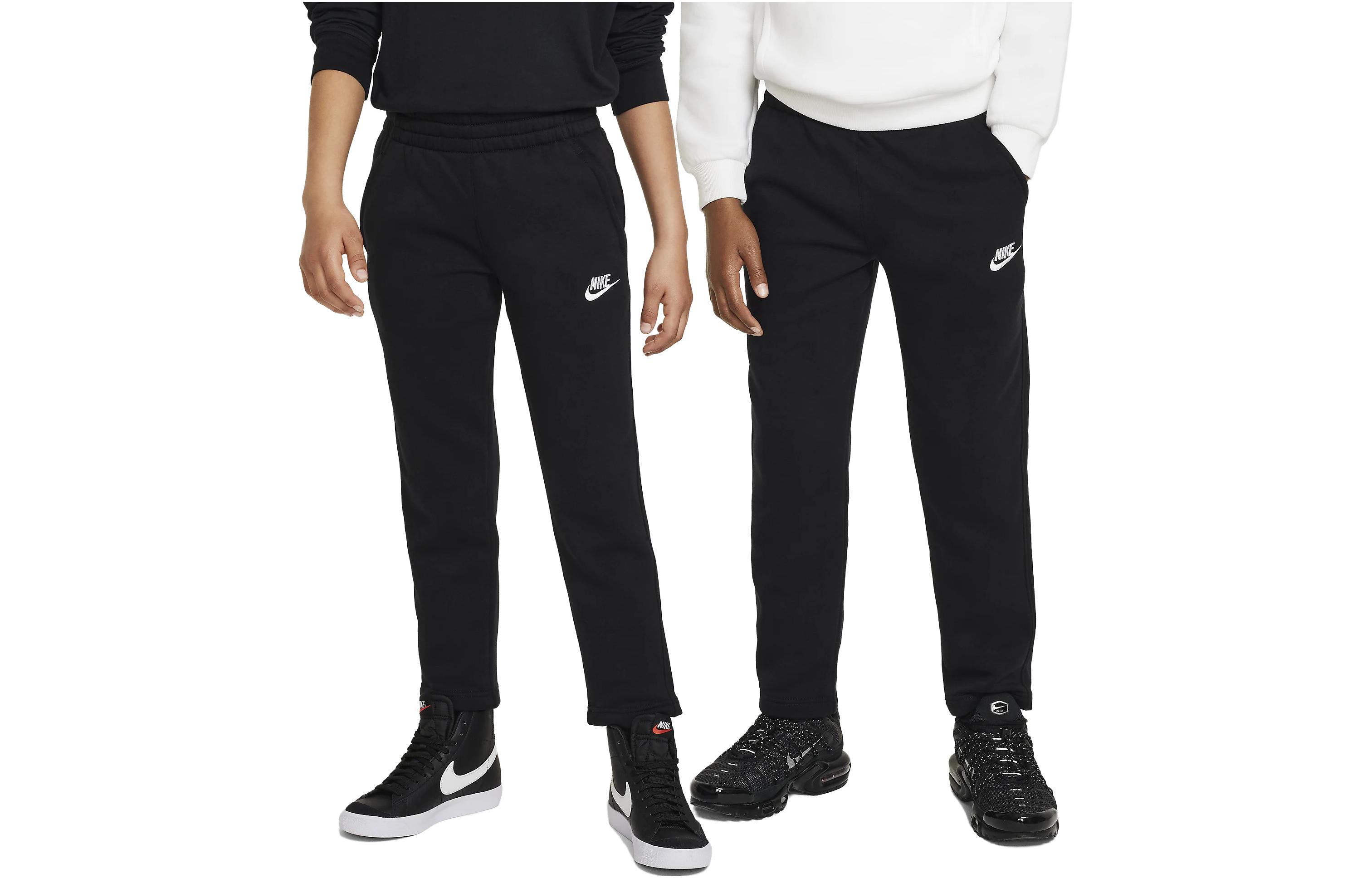 

Детские вязаные спортивные штаны Nike, черный