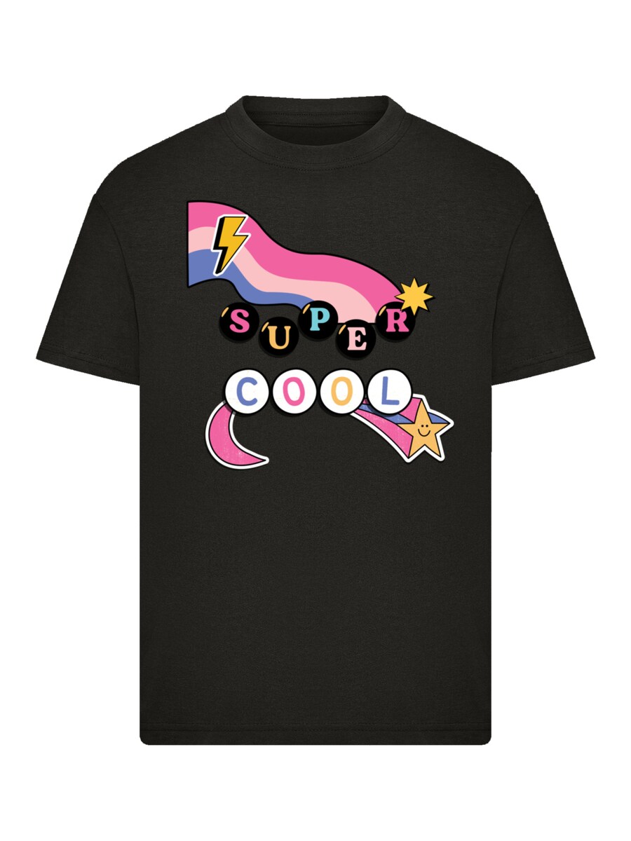 

Рубашка F4NT4STIC Super Coole Fun Perlen, черный