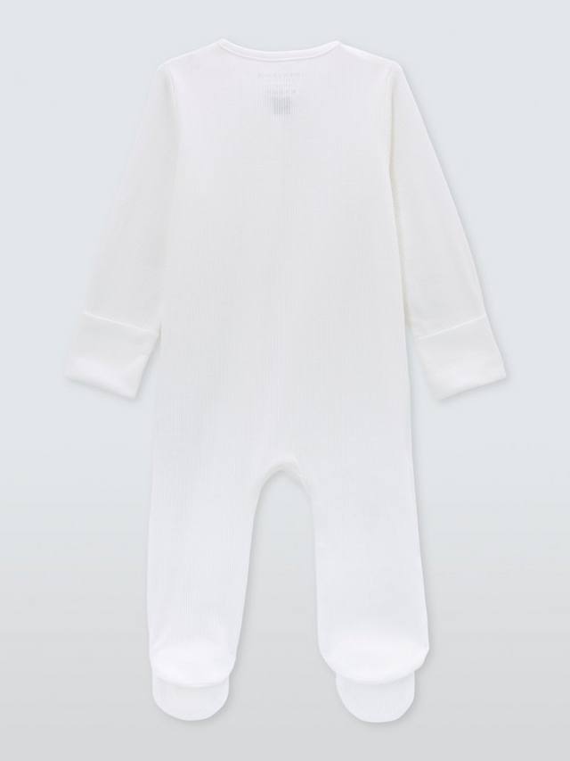Детский комбинезон с длинными рукавами Baby Circular Collection из органического хлопка GOTS John Lewis — фото 2