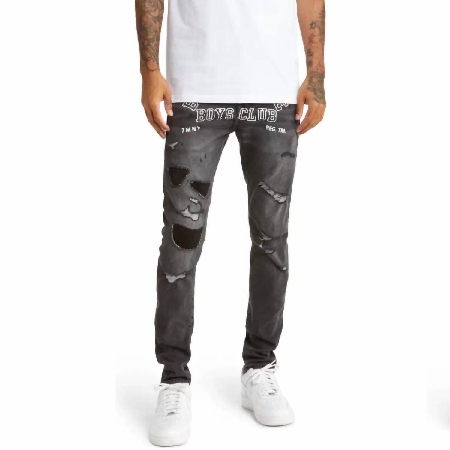 

Джинсы Provisions In Astra Black BILLIONAIRE BOYS CLUB