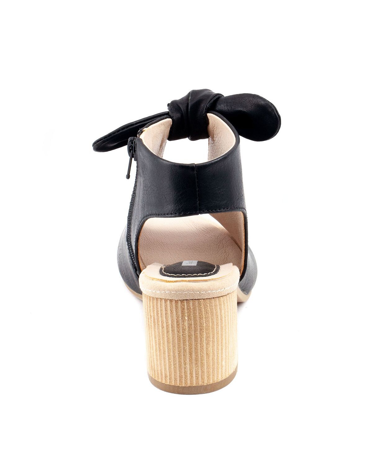 Женские босоножки на каблуке Kimora GC Shoes, черный — фото 3