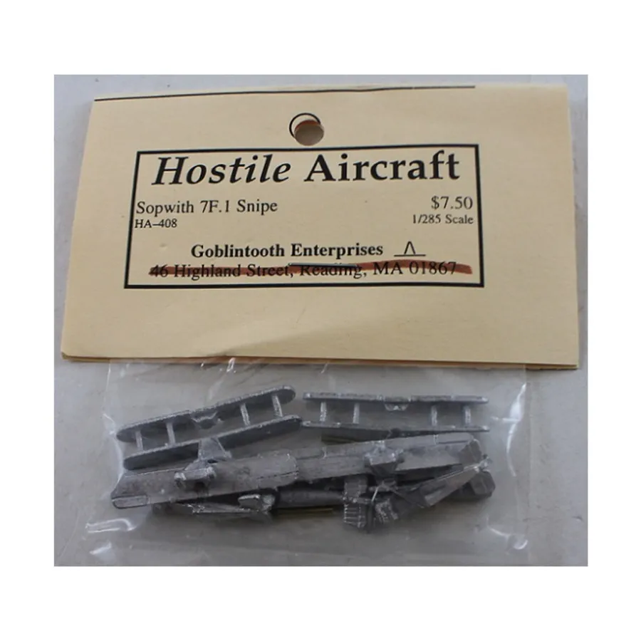 

Сопвит 7F.1 Бекас, Hostile Aircraft Miniatures - United Kingdom Great War (1:285)