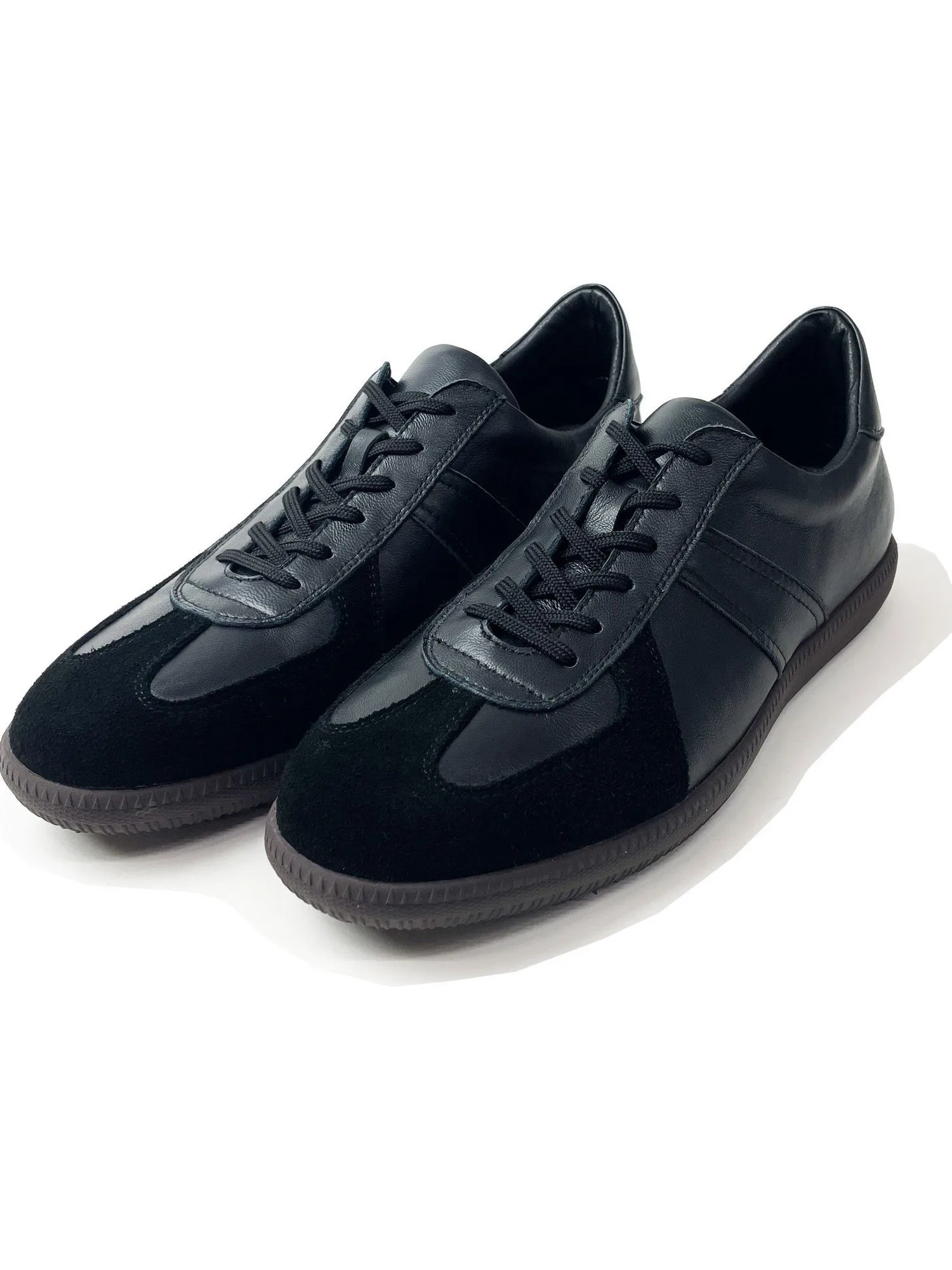 Немецкие кожаные кроссовки MONSIEUR NICOLE ex/tra, 49 Black