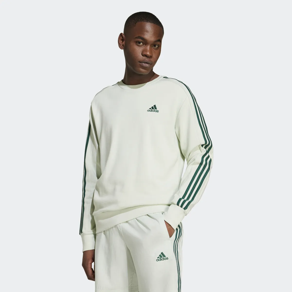 

Adidas Sportswear Толстовка "M 3S FT SWT", зеленый