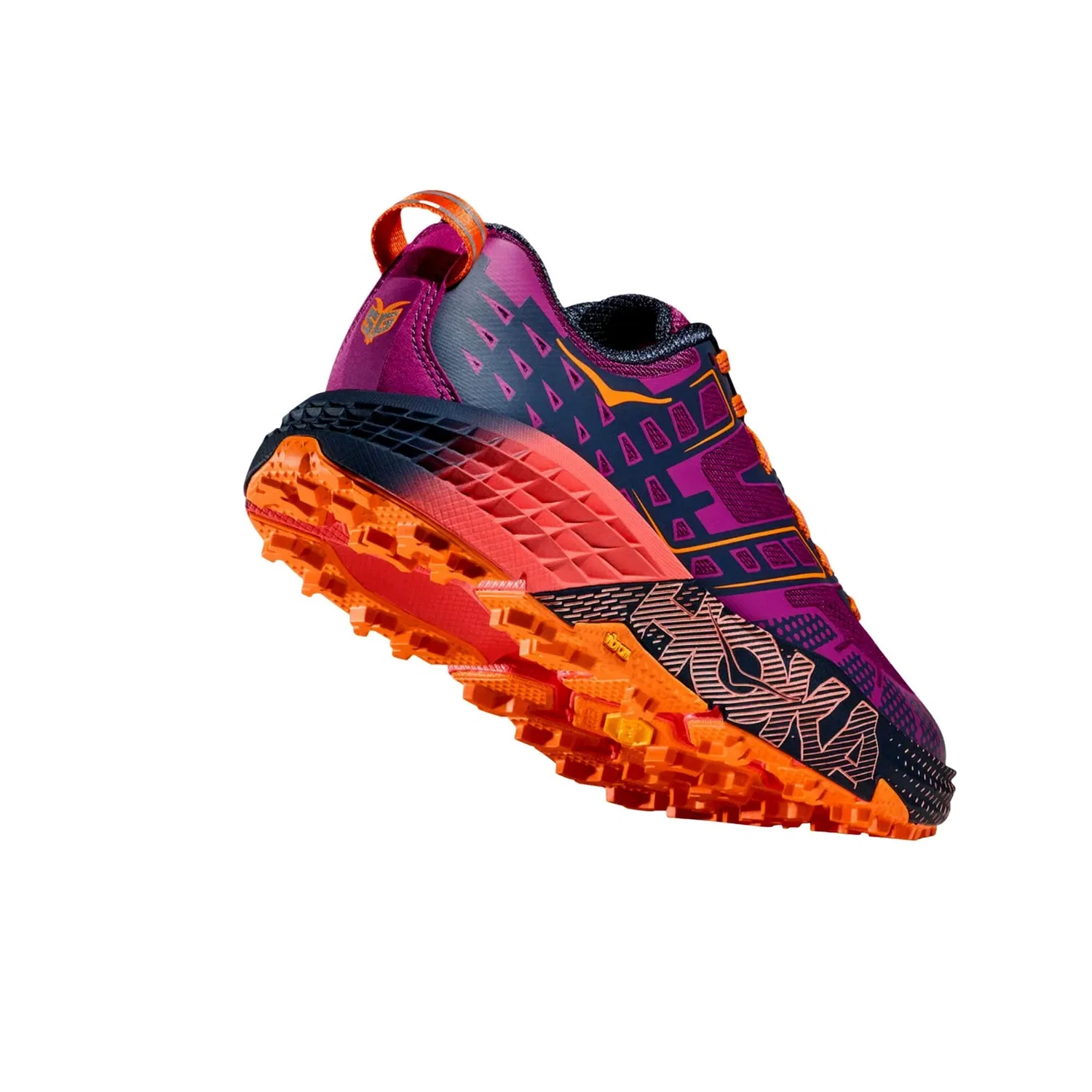 Мужские кроссовки Hoka Speedgoat 2 Wild Flower / Electric Tangerine 1162710-WRC, розовый — фото 3