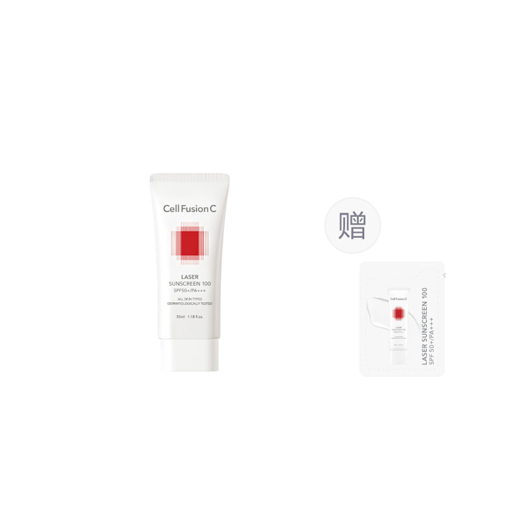 

Лазерный солнцезащитный крем для комбинированной кожи 35мл/50мл Cell Fusion C