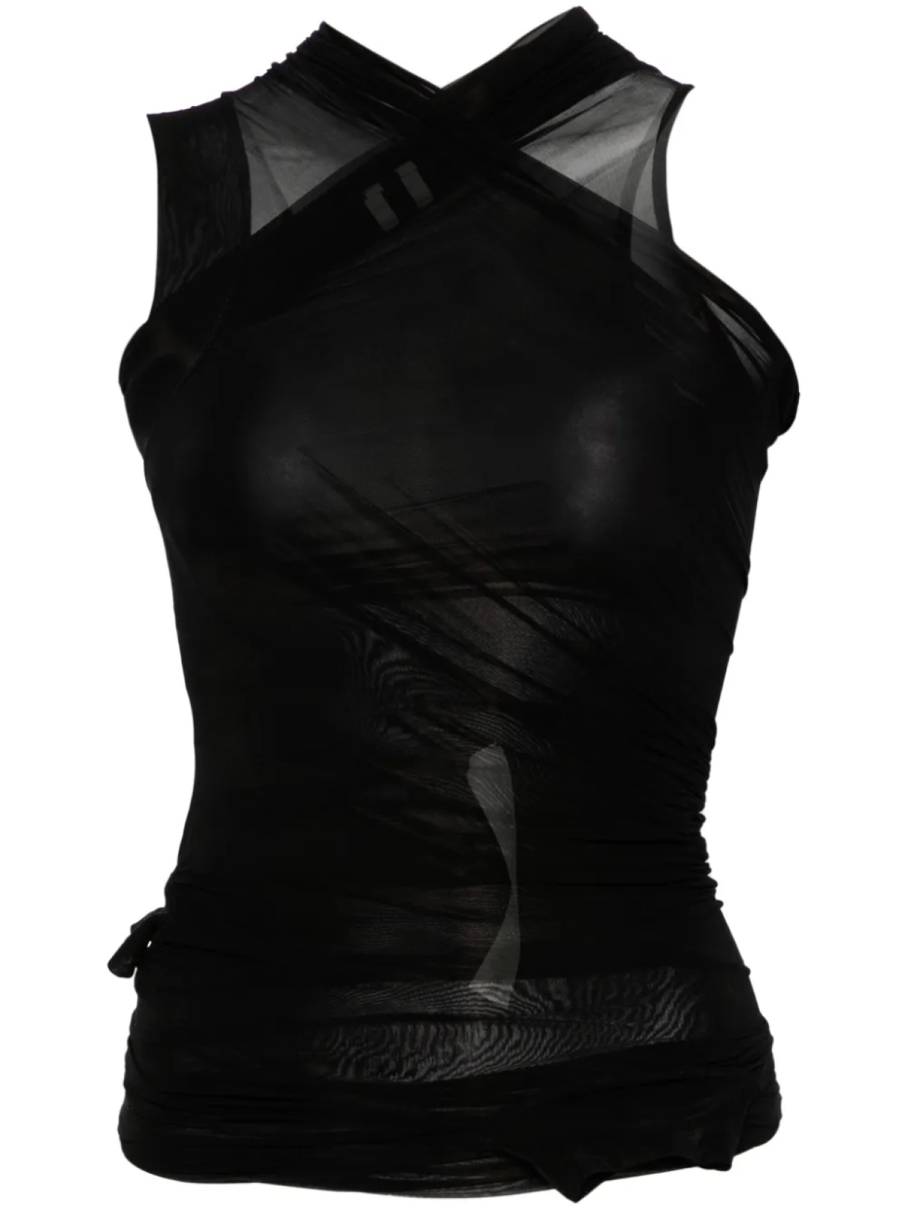 

Рик Оуэнс Голливуд Банана топ Rick Owens, черный