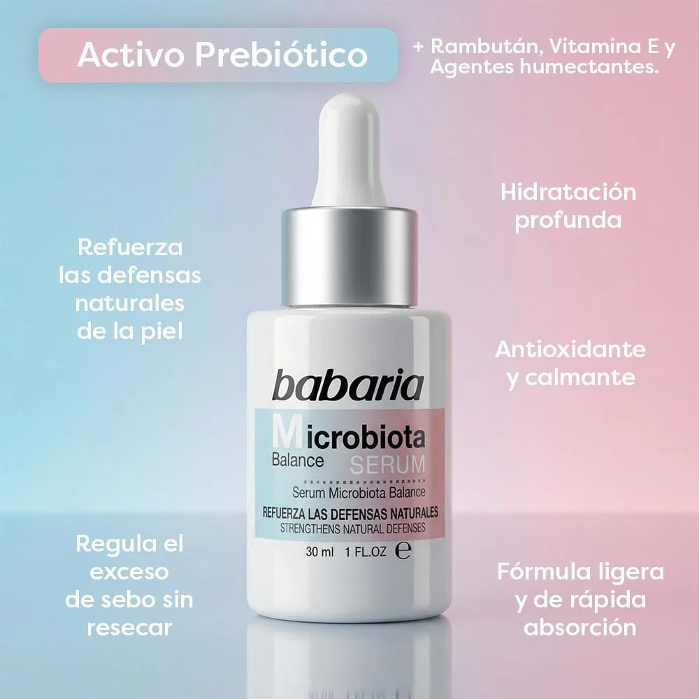 Сыворотка Babaria — Для лица Microbiota Balance, 30 мл — фото 2