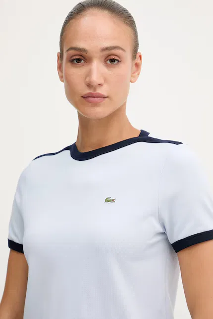 Футболка Lacoste, синяя — фото 4