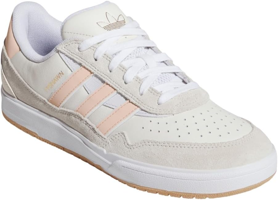 Мужские кроссовки adidas Tyshawn II с шнуровкой - повседневные, off white, слоновая кость — фото 2
